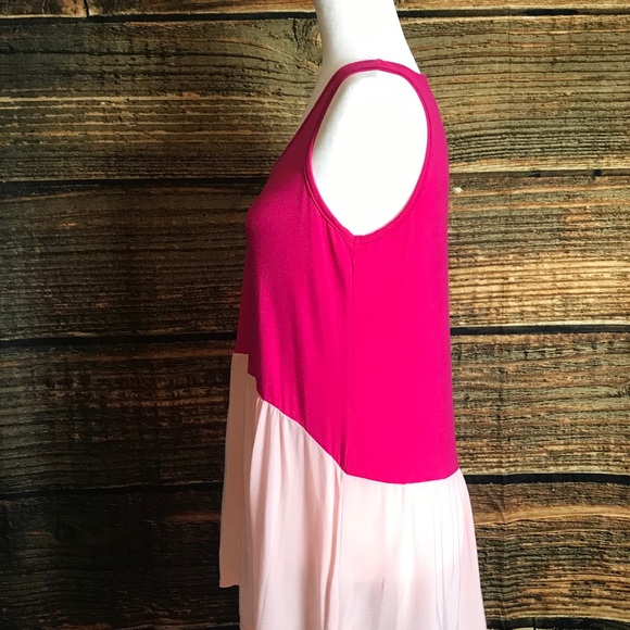 Pink on Pink Tunic Tank - Picture 2 of 3